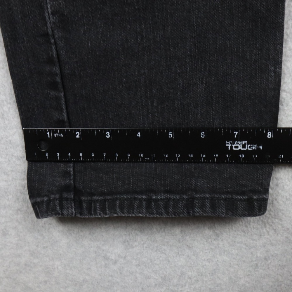 Levi's 505‎ Jeans Mens 40x30 Regular Fit Stretch Flex 5-Pocket Denim Black - Picture 10 of 12